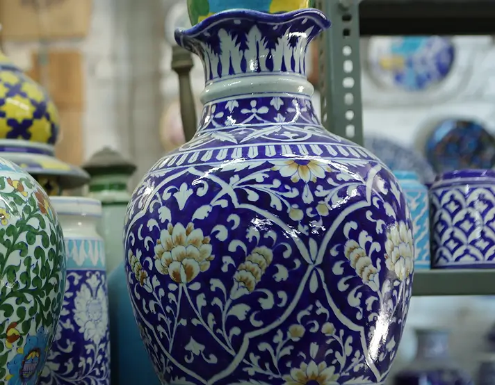 Blue Pottery Rajasthan
