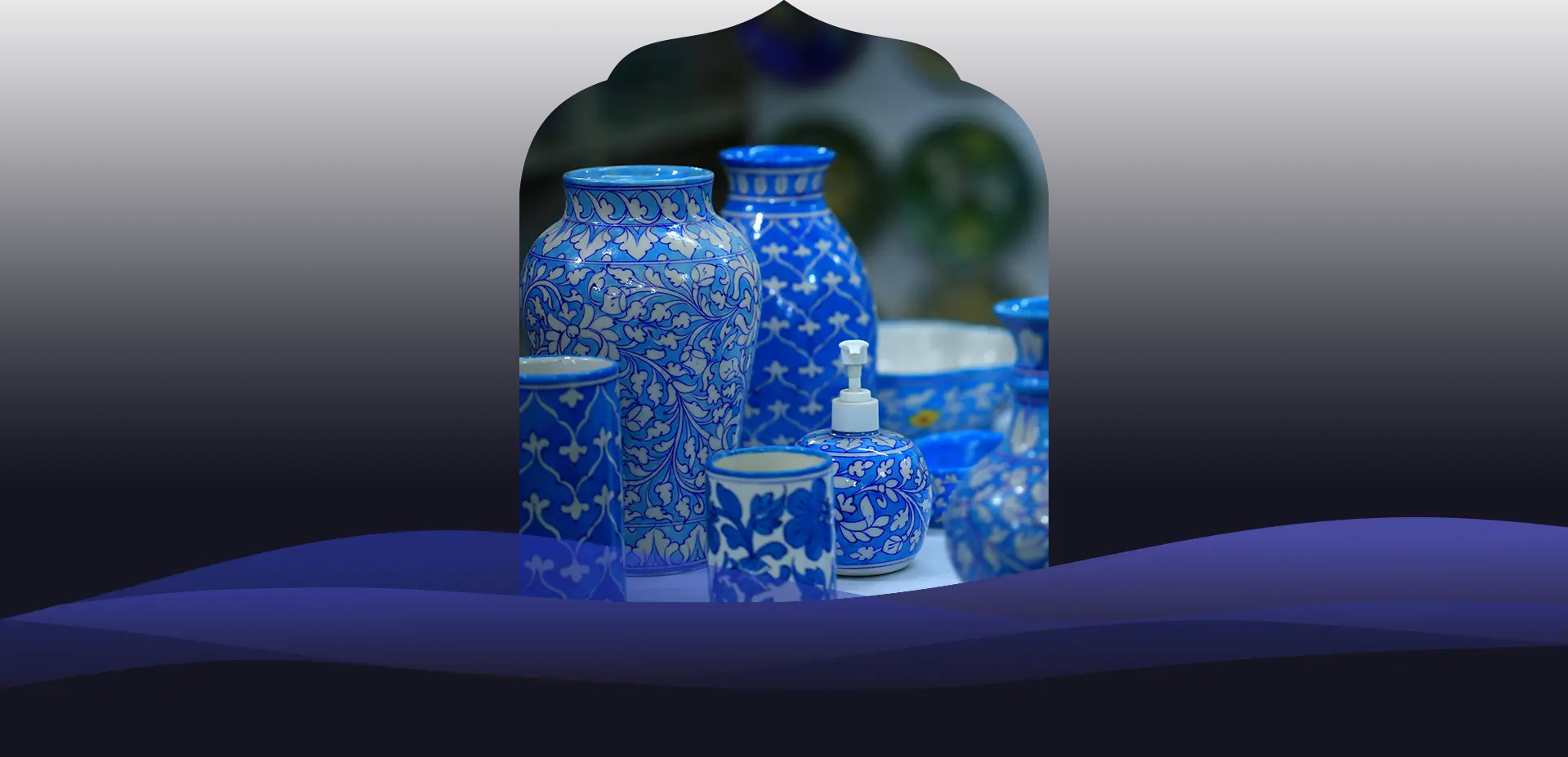 Blue Pottery Rajasthan